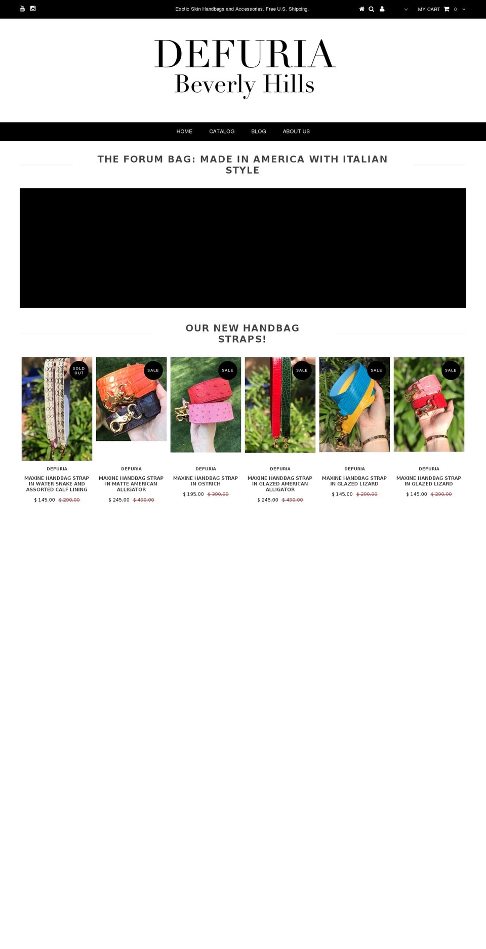 defuriabeverlyhills.com — Shopify storefront screenshot