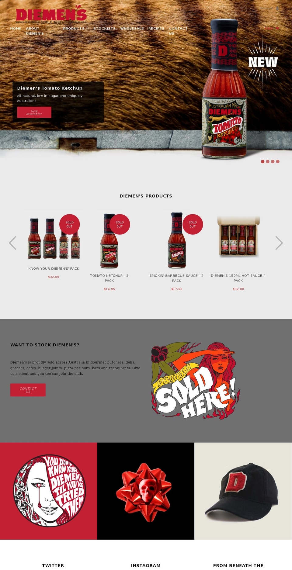 deimens.com shopify website screenshot