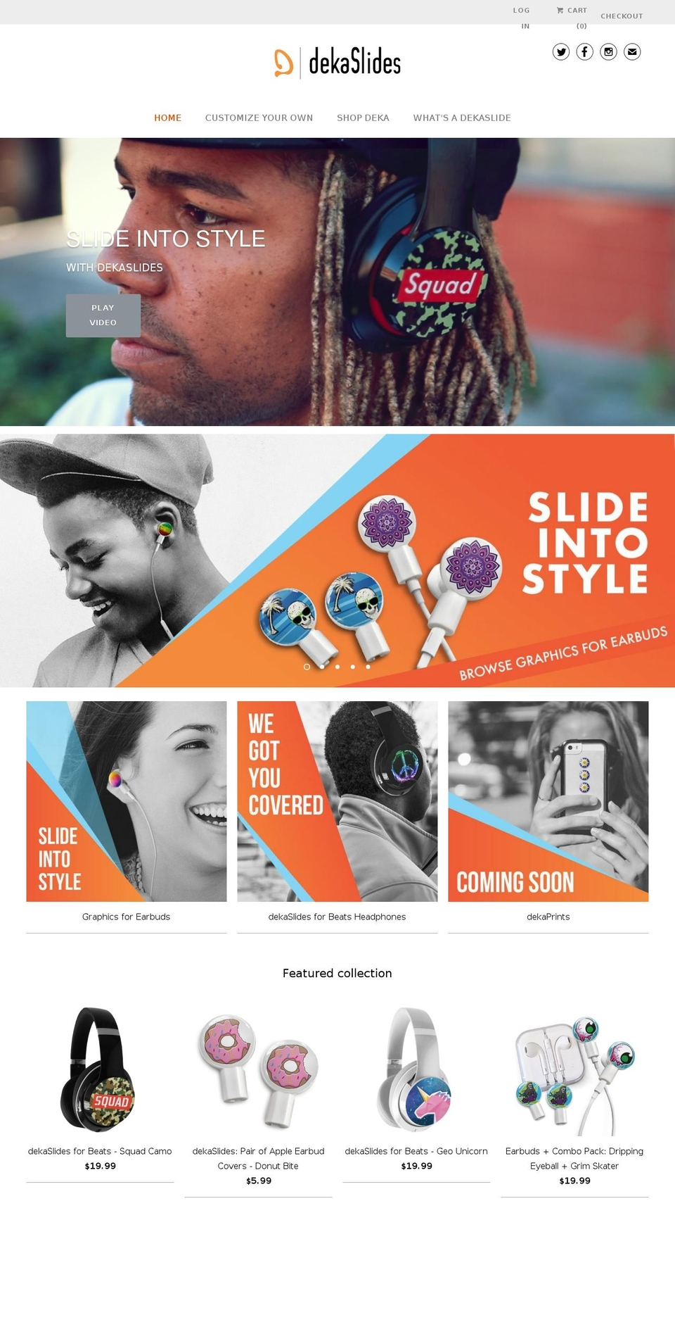 dekbud.myshopify.com shopify website screenshot
