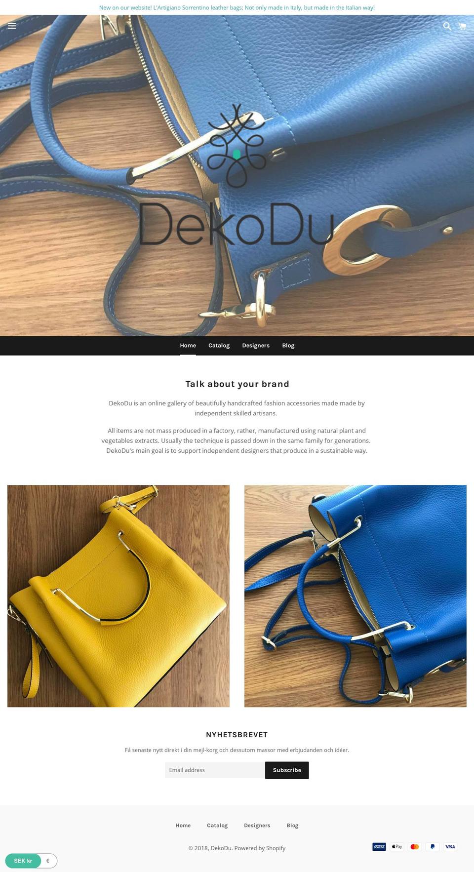 dekodu.com — Shopify storefront screenshot