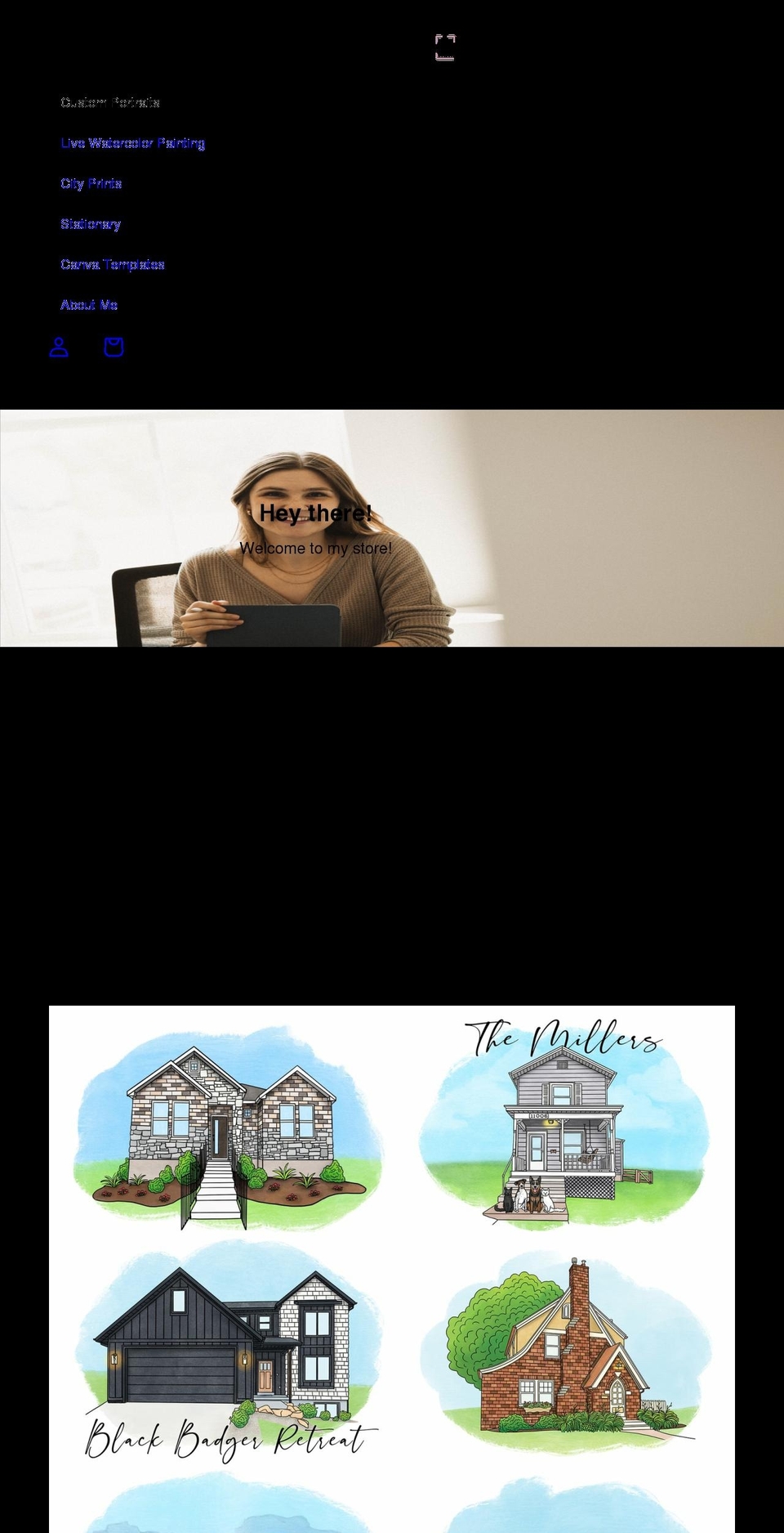 delaneynelson.com shopify website screenshot