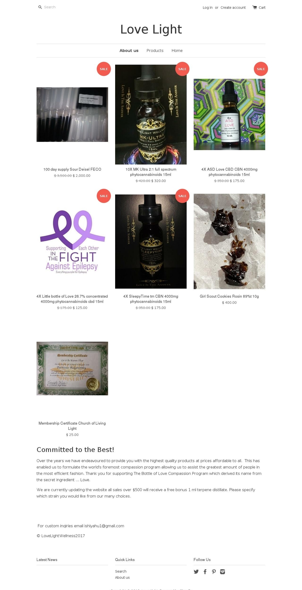 delawareextracts.com shopify website screenshot