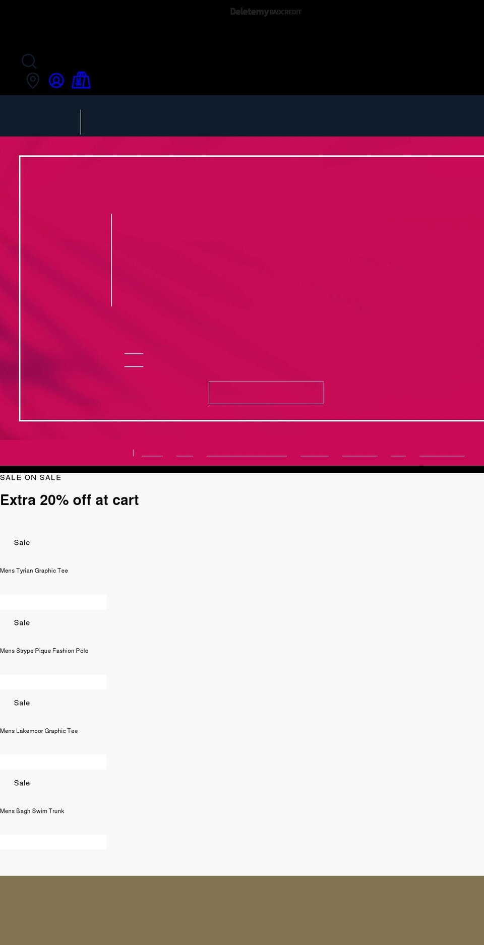 psycho-bunnyMAIN Shopify theme site example deletemybadcredit.com