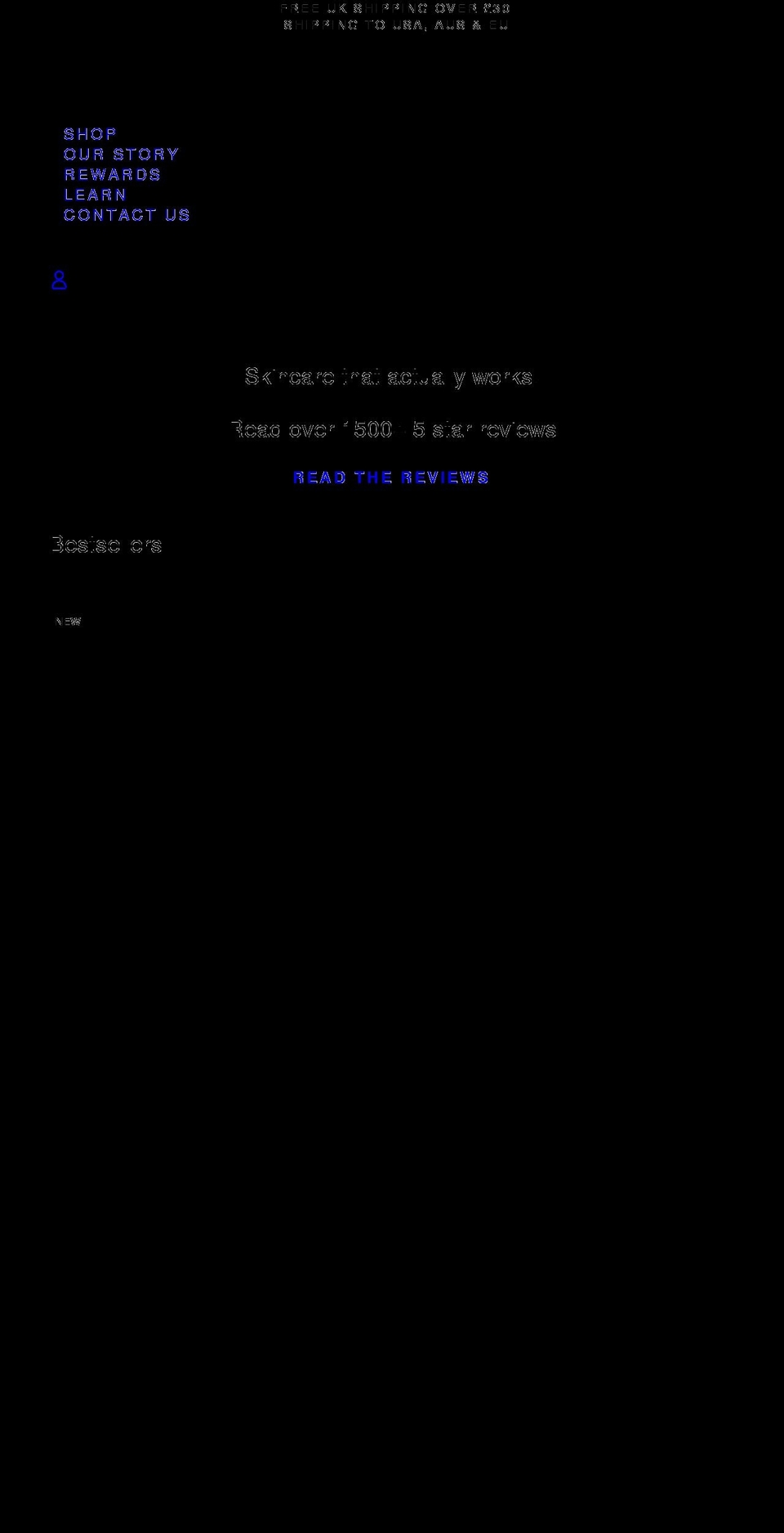 delhiciousbody.com — Shopify storefront screenshot