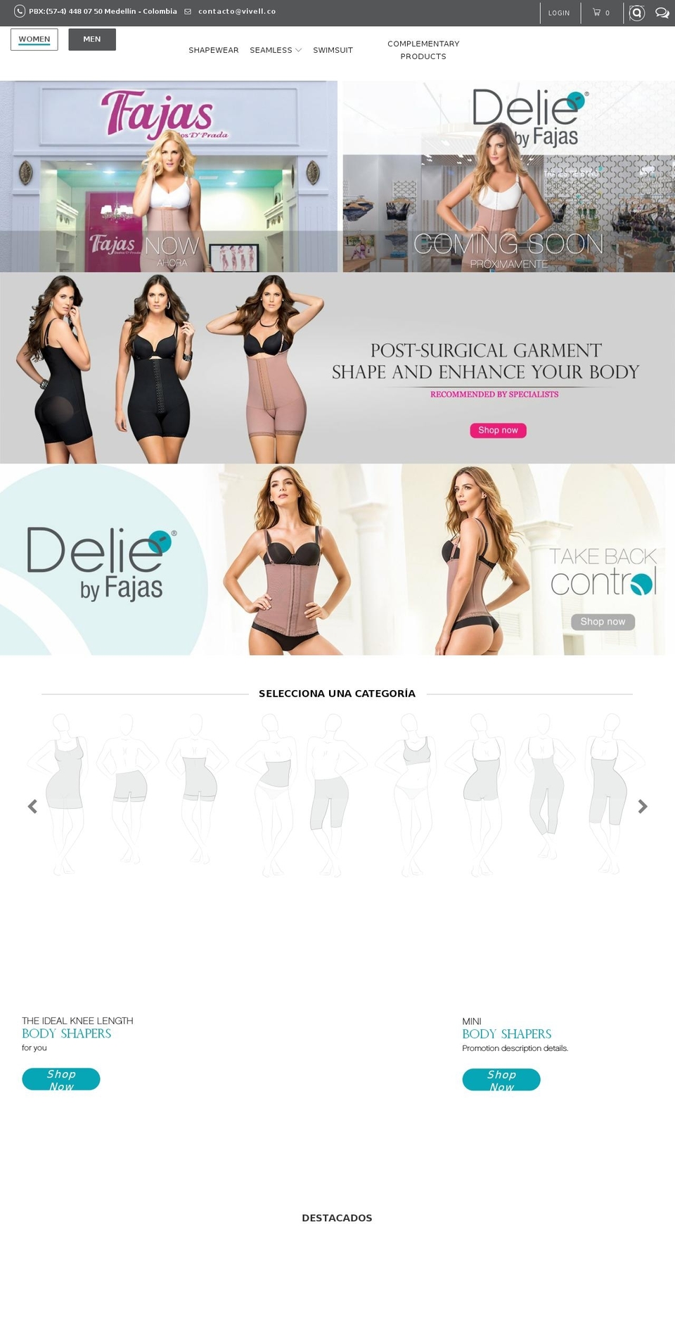 delie.us shopify website screenshot