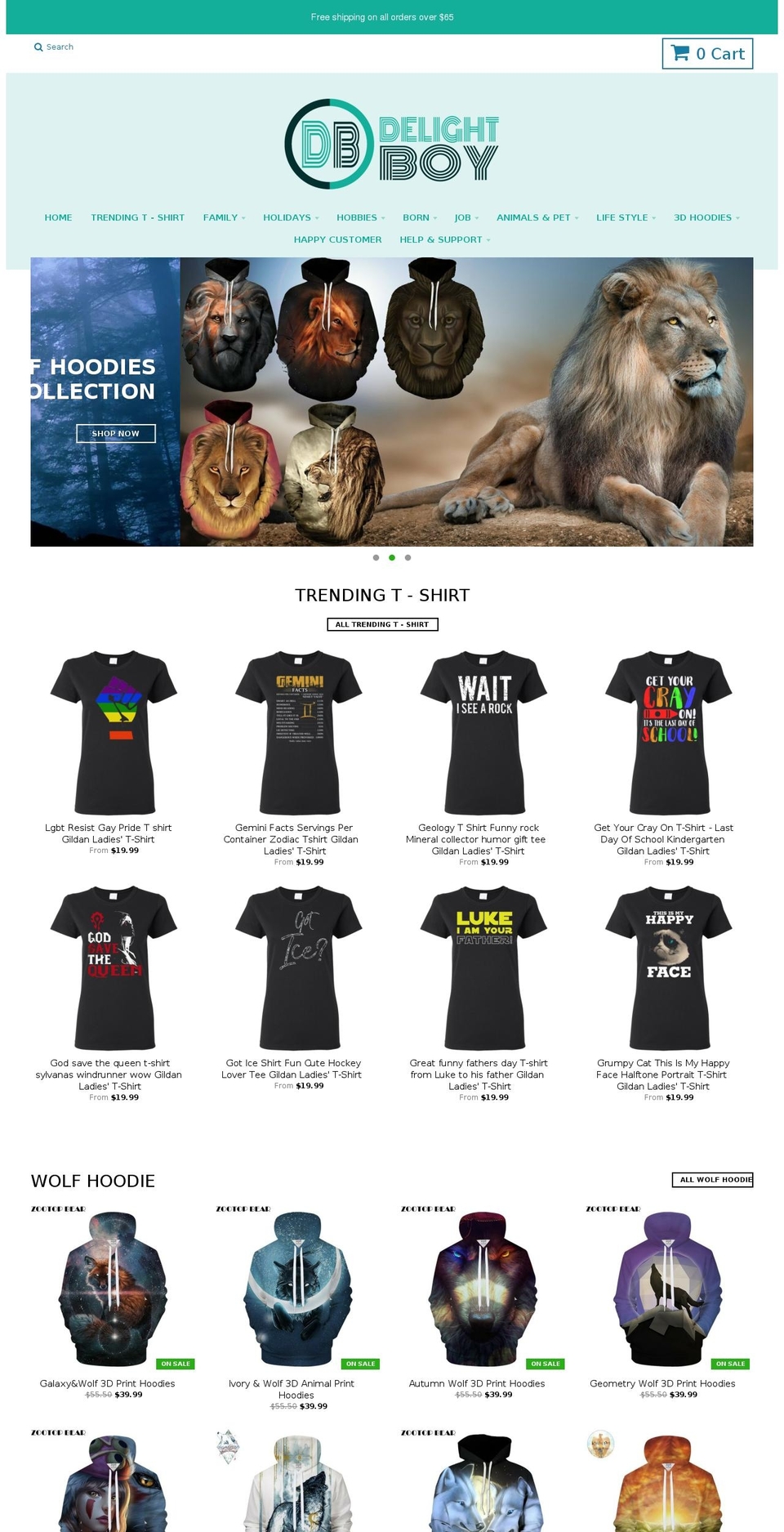theme-export-district Shopify theme site example delightboy.com