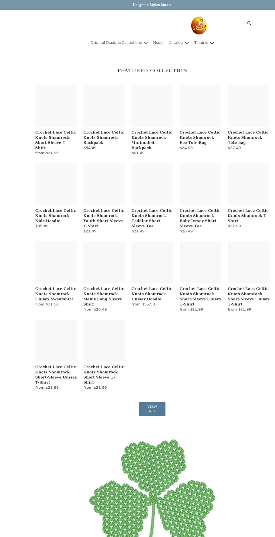 delightedstylusstudio.com shopify website screenshot