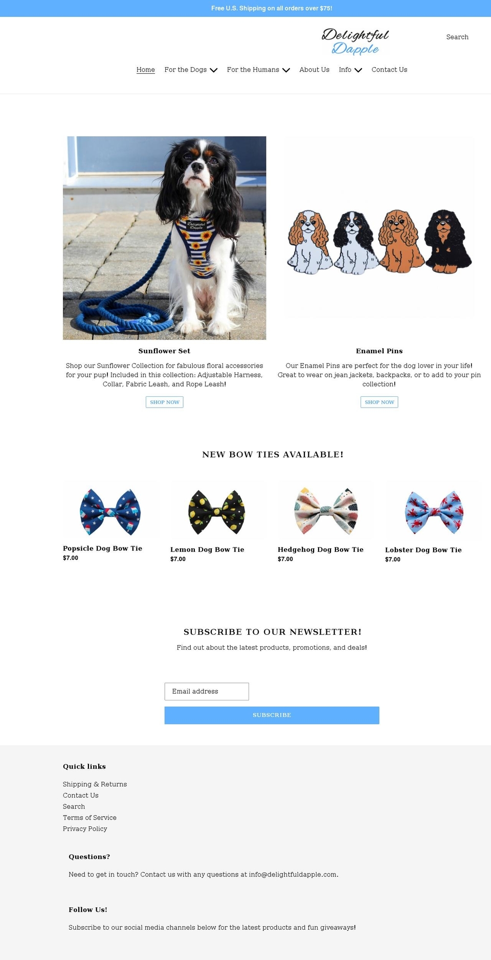 delightfuldapple.com shopify website screenshot