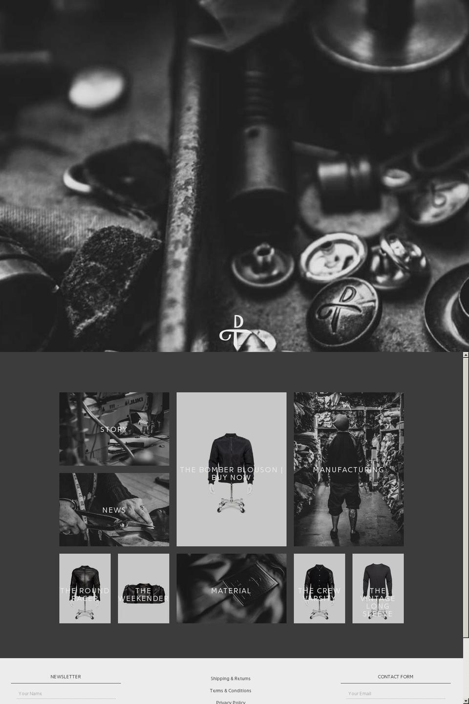 ET Final | Delikt theme Shopify theme site example delikt-clothing.com