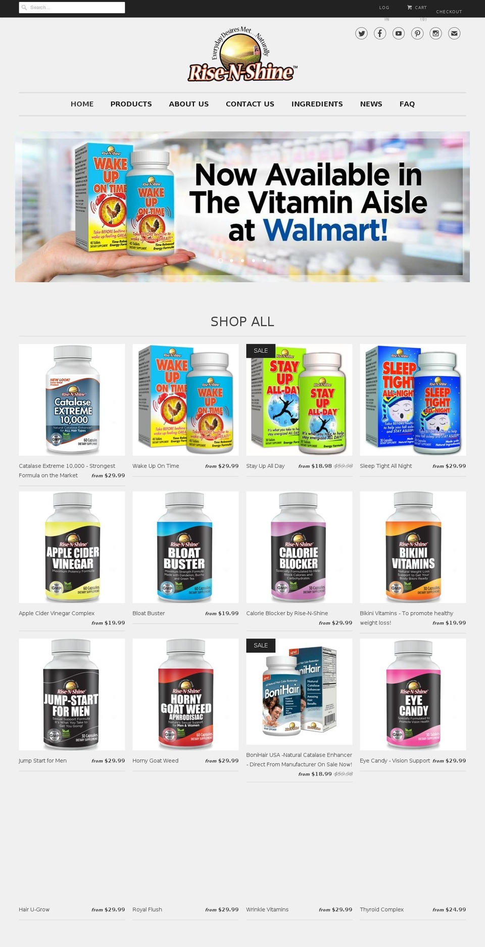 Cathy Responsive Shopify theme site example delivermyvitamins.com