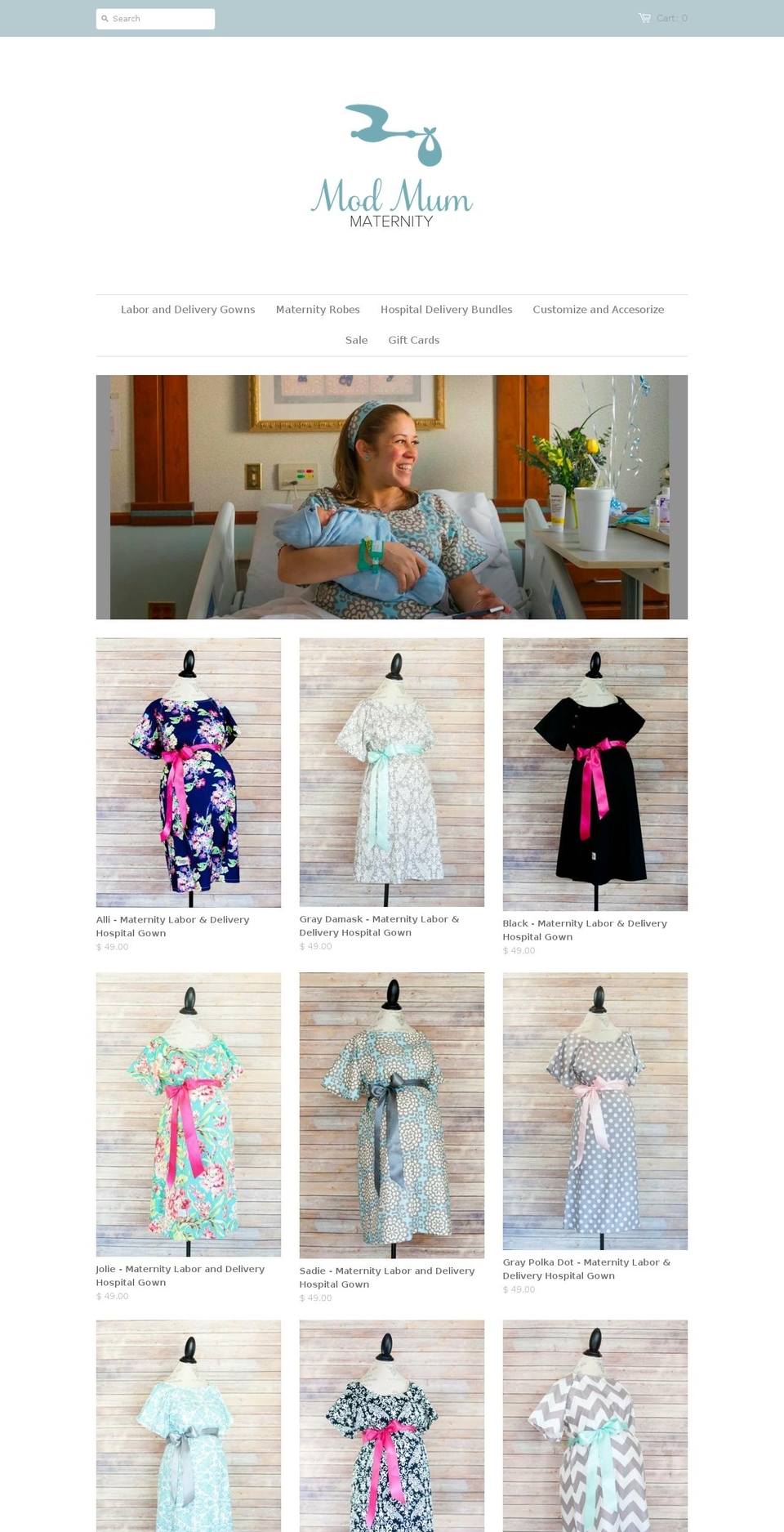 deliveryroomshoot.com shopify website screenshot