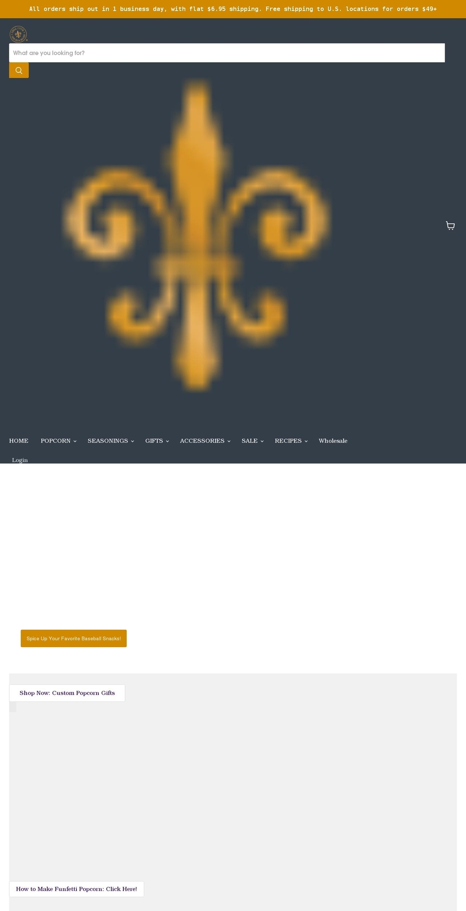 dellcovespicesandmore.com — Shopify storefront screenshot
