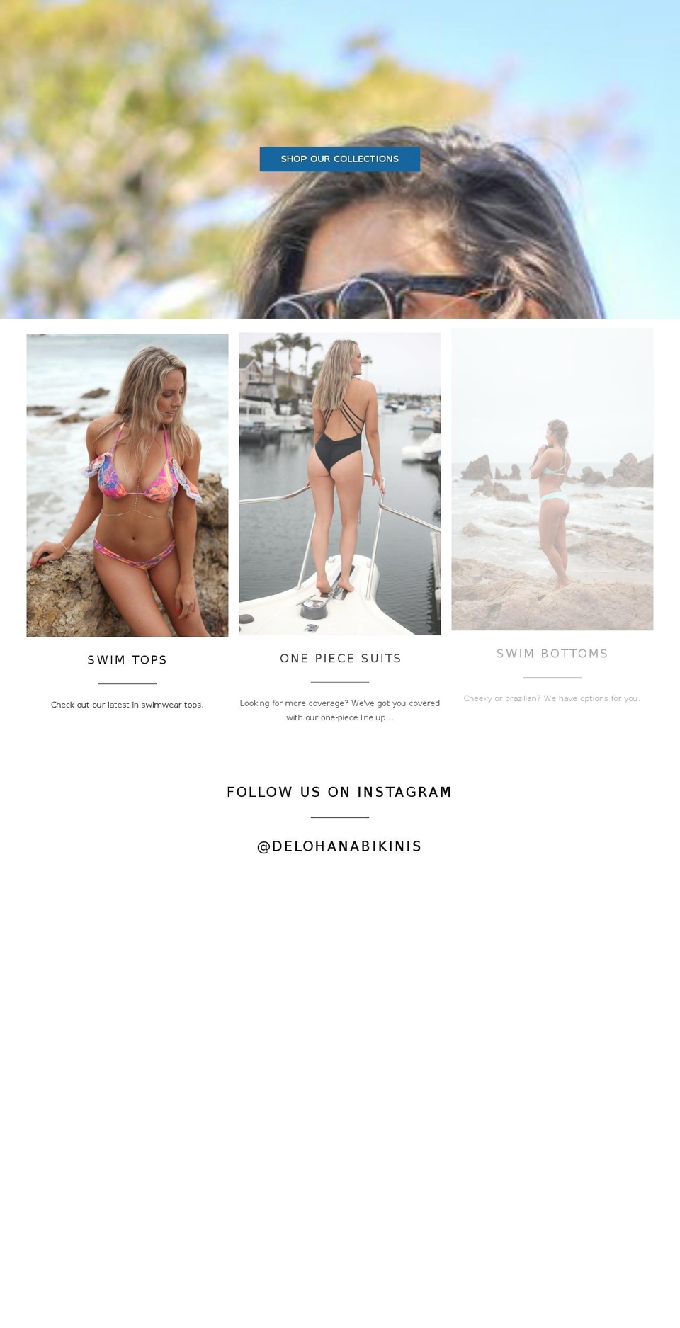 delohana.com — Shopify storefront screenshot