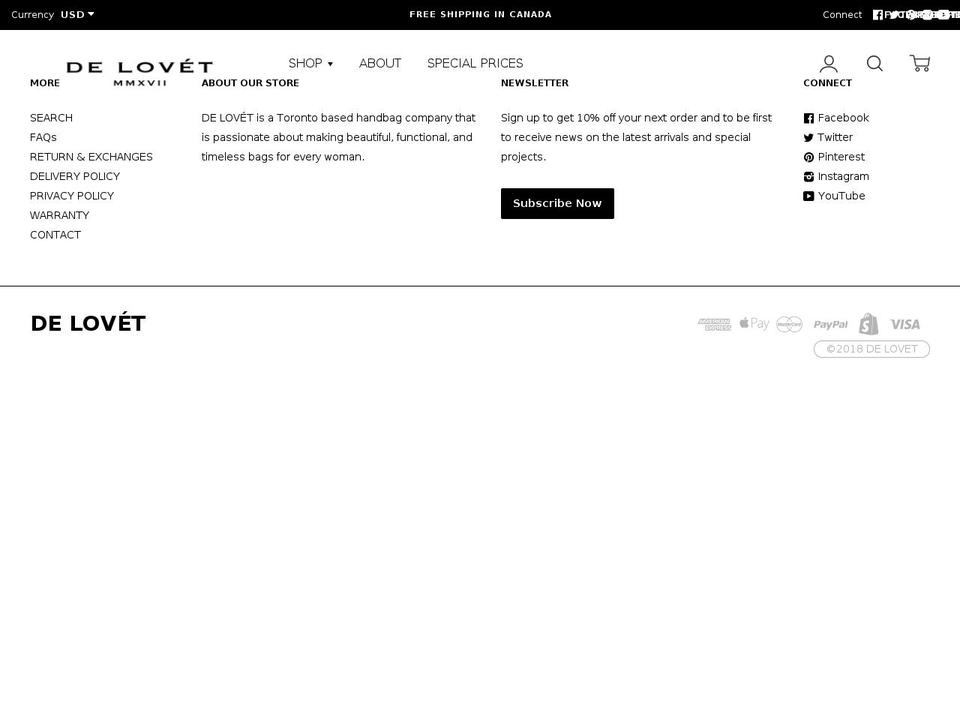 Copy of Ira Shopify theme site example delovet.com