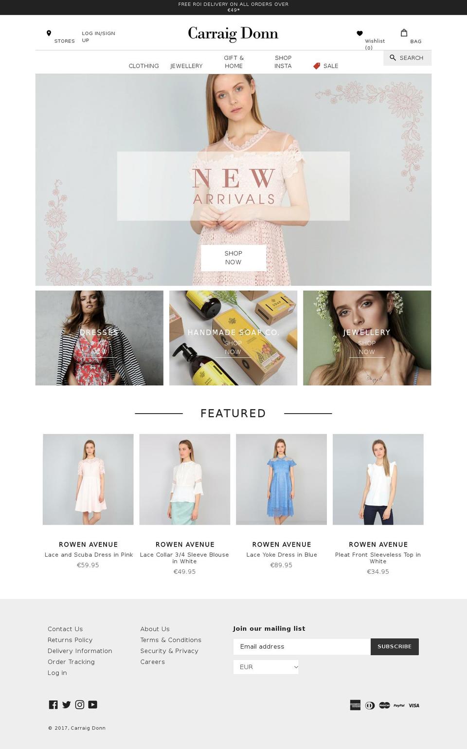 delphipottery.com shopify website screenshot