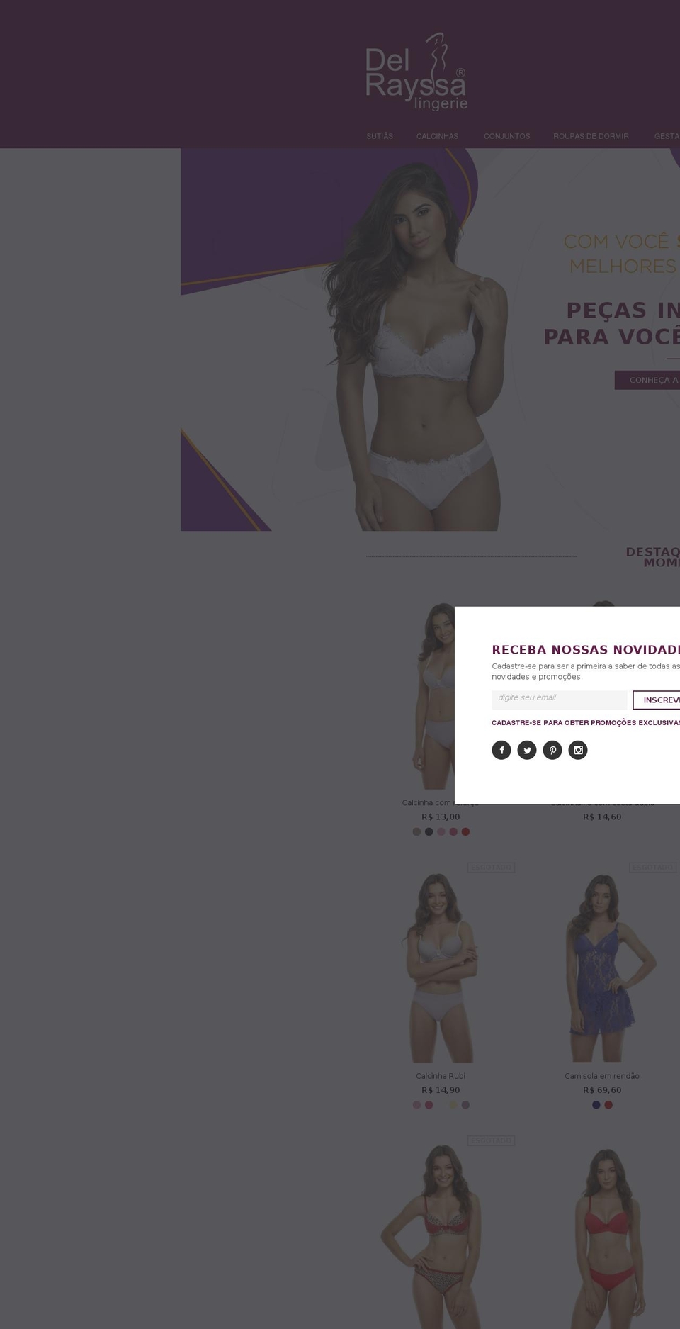 delrayssa.com shopify website screenshot