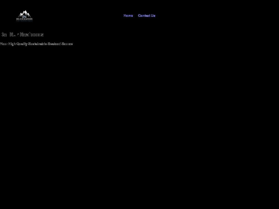 delsurseafoods.com shopify website screenshot