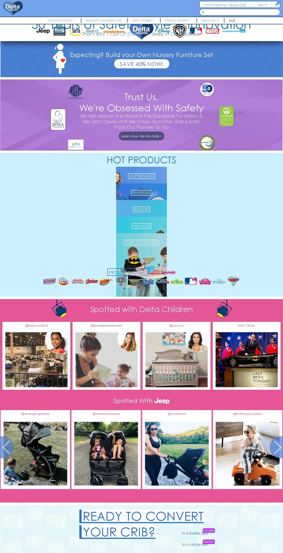 Production - Providence Shopify theme site example deltababy.net