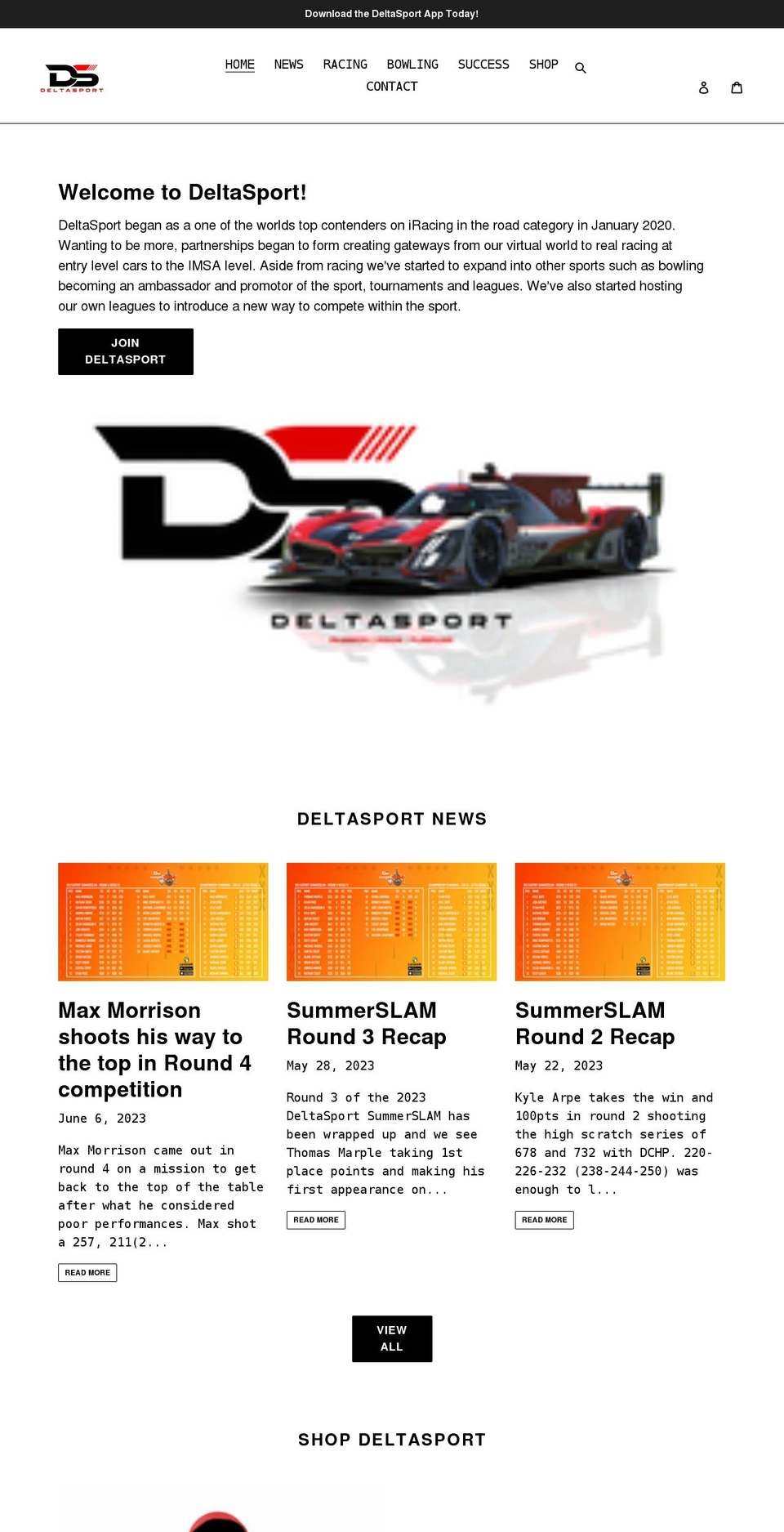 deltasportu4k.com shopify website screenshot