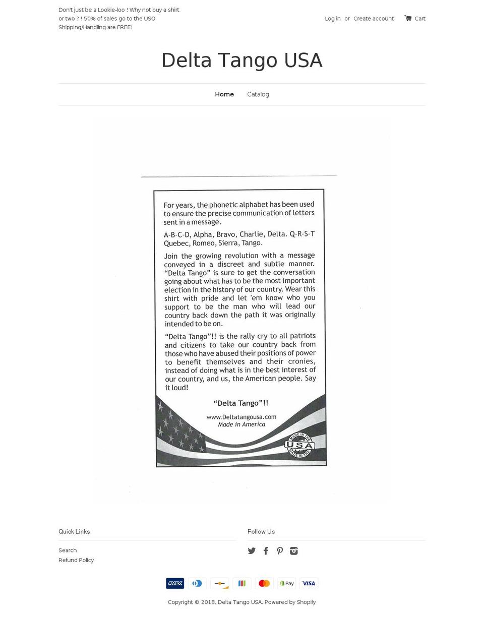 deltatangousa.net shopify website screenshot