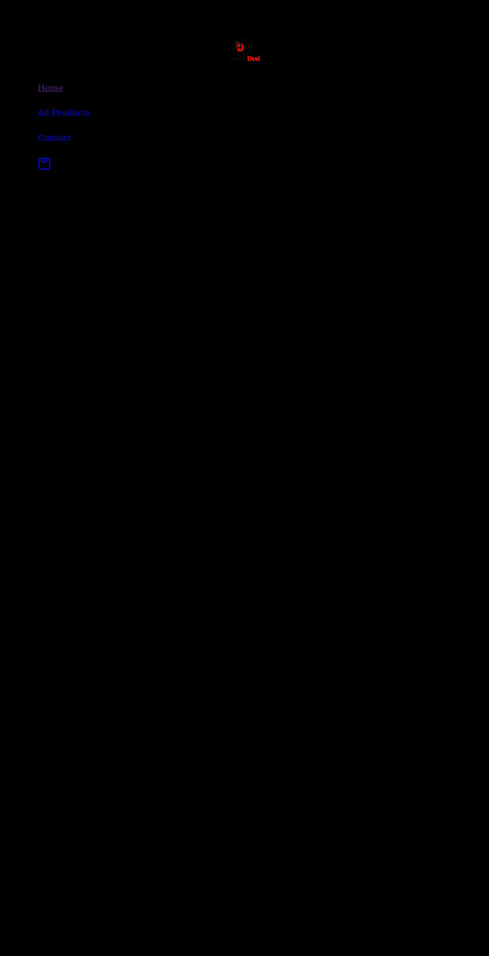 deluxdeal.com shopify website screenshot