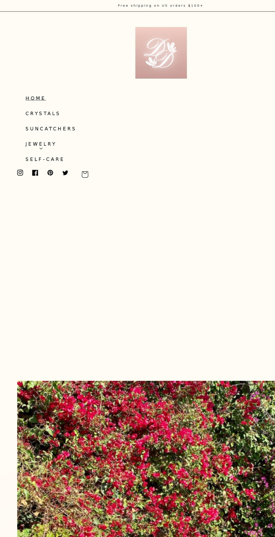 demetersdreams.com shopify website screenshot