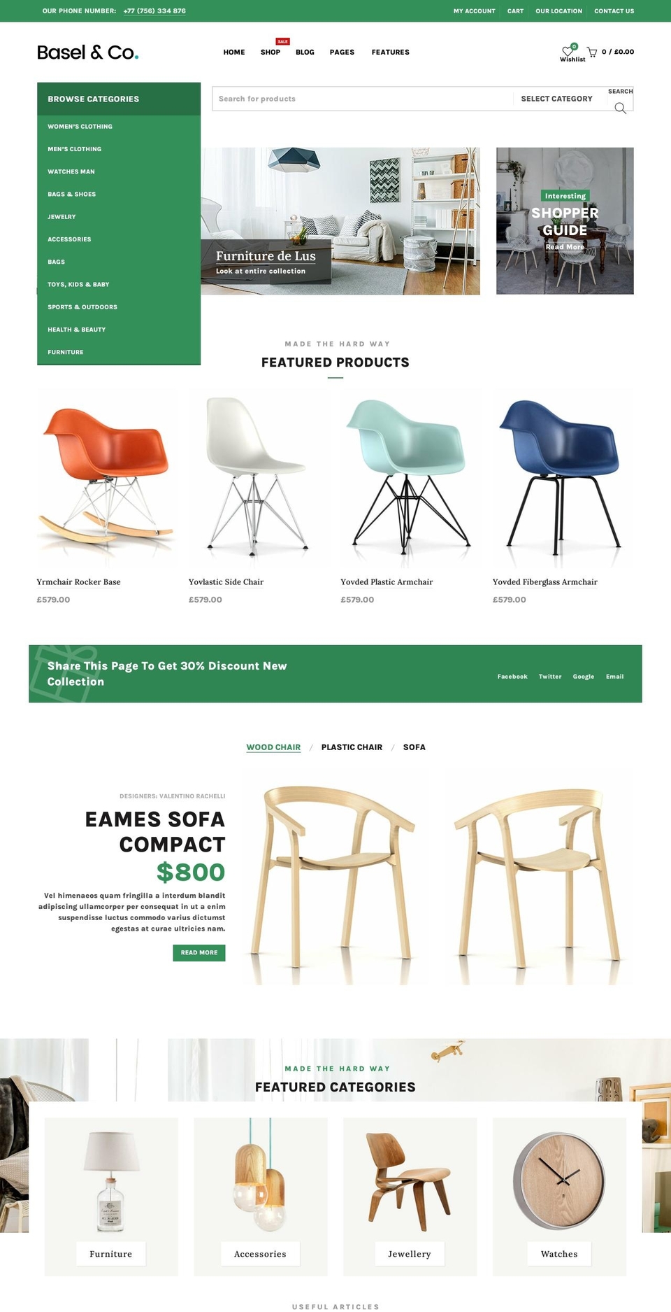 furniture Shopify theme site example demo-basel2.myshopify.com