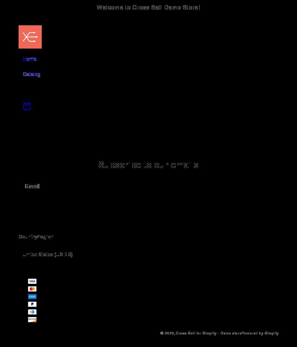demo-cross-sell.myshopify.com shopify website screenshot