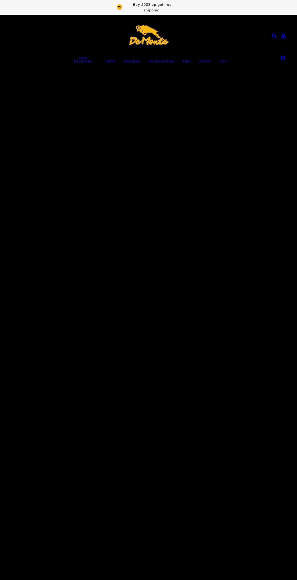 demontecycling.com shopify website screenshot