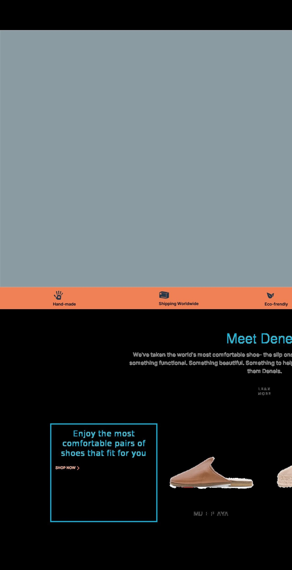 denels.com shopify website screenshot