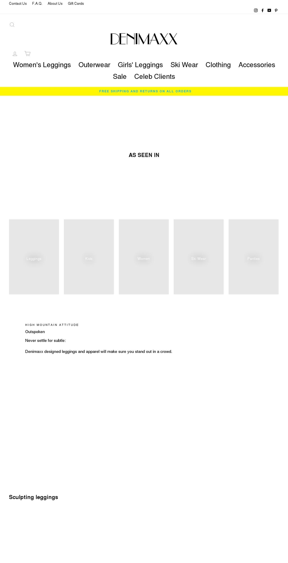 denimaxx.com shopify website screenshot