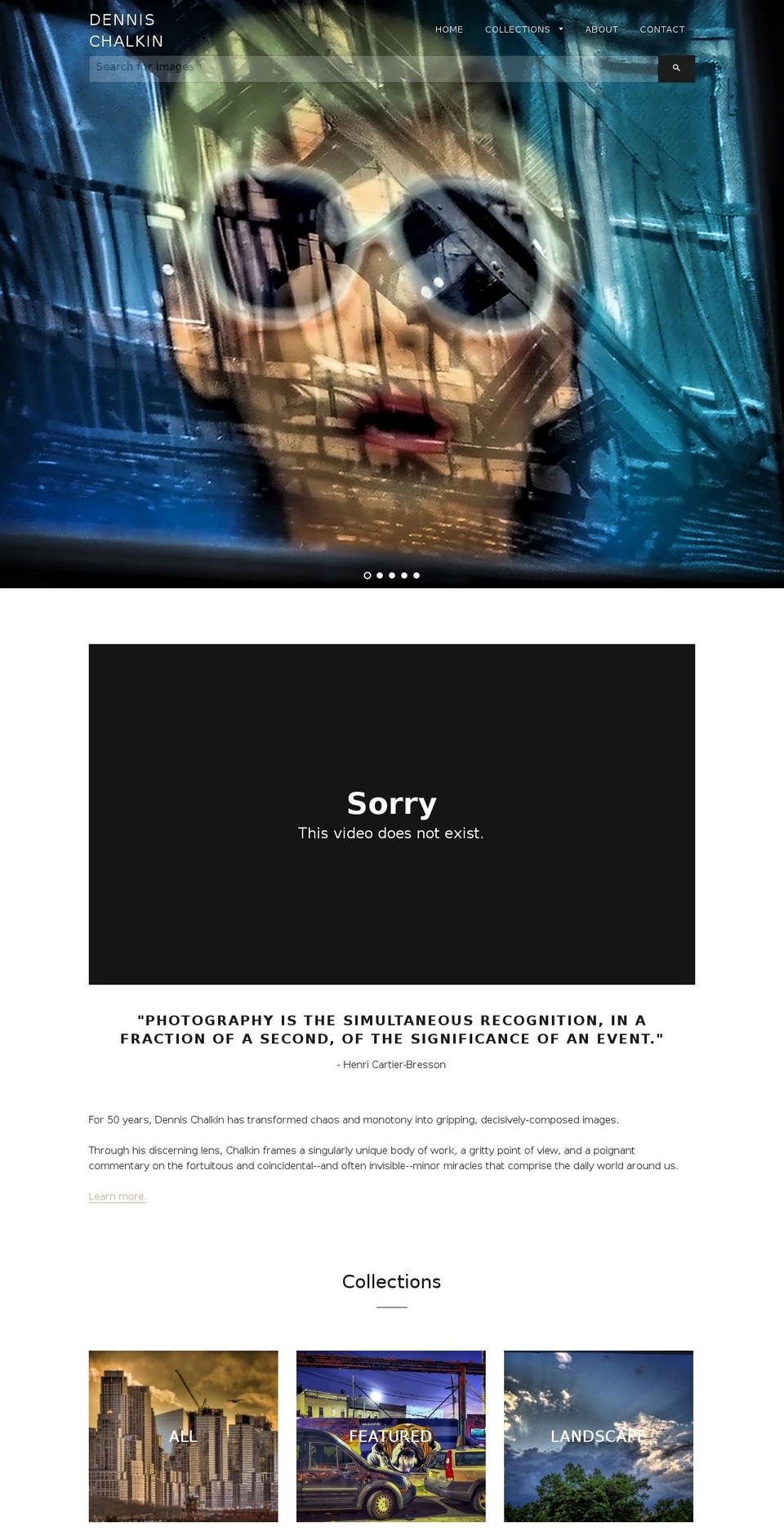dennischalkin.com shopify website screenshot