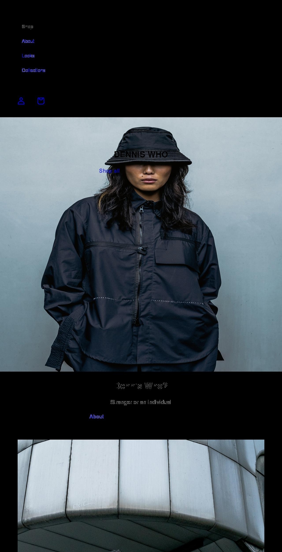 dennischuene.com shopify website screenshot