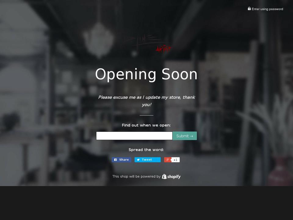 dennisline.com — Shopify storefront screenshot