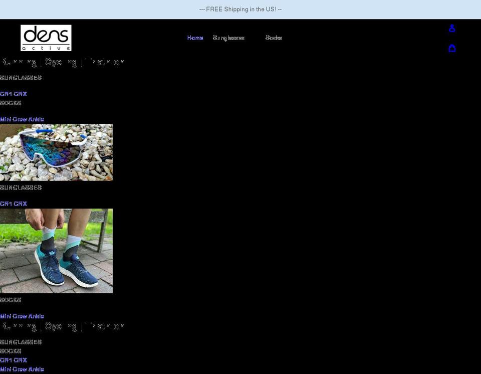 densactive.com shopify website screenshot