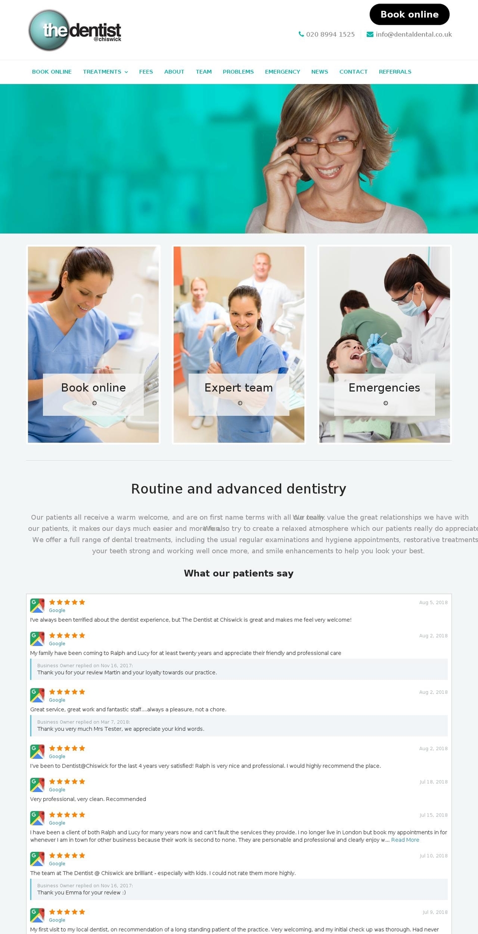 dentaldental.co.uk shopify website screenshot