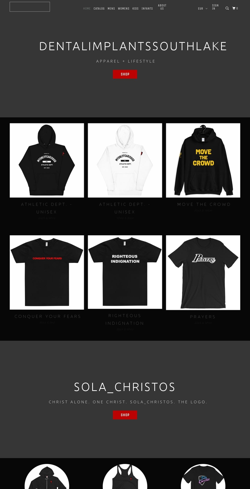 dentalimplantssouthlake.com shopify website screenshot