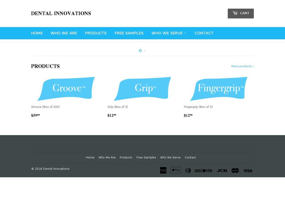 dentalinnovationspro.com — Shopify storefront screenshot