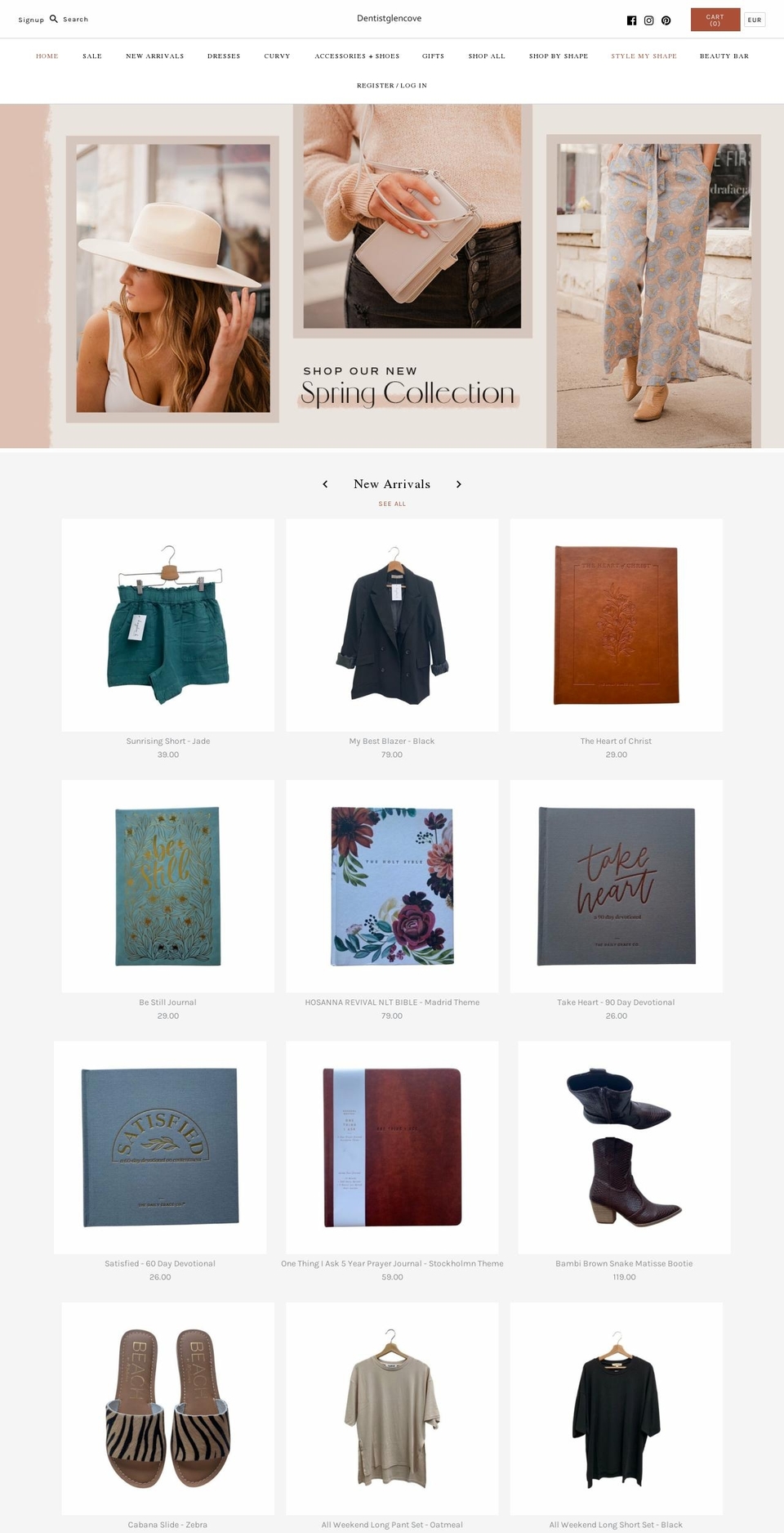 dentistglencove.com shopify website screenshot
