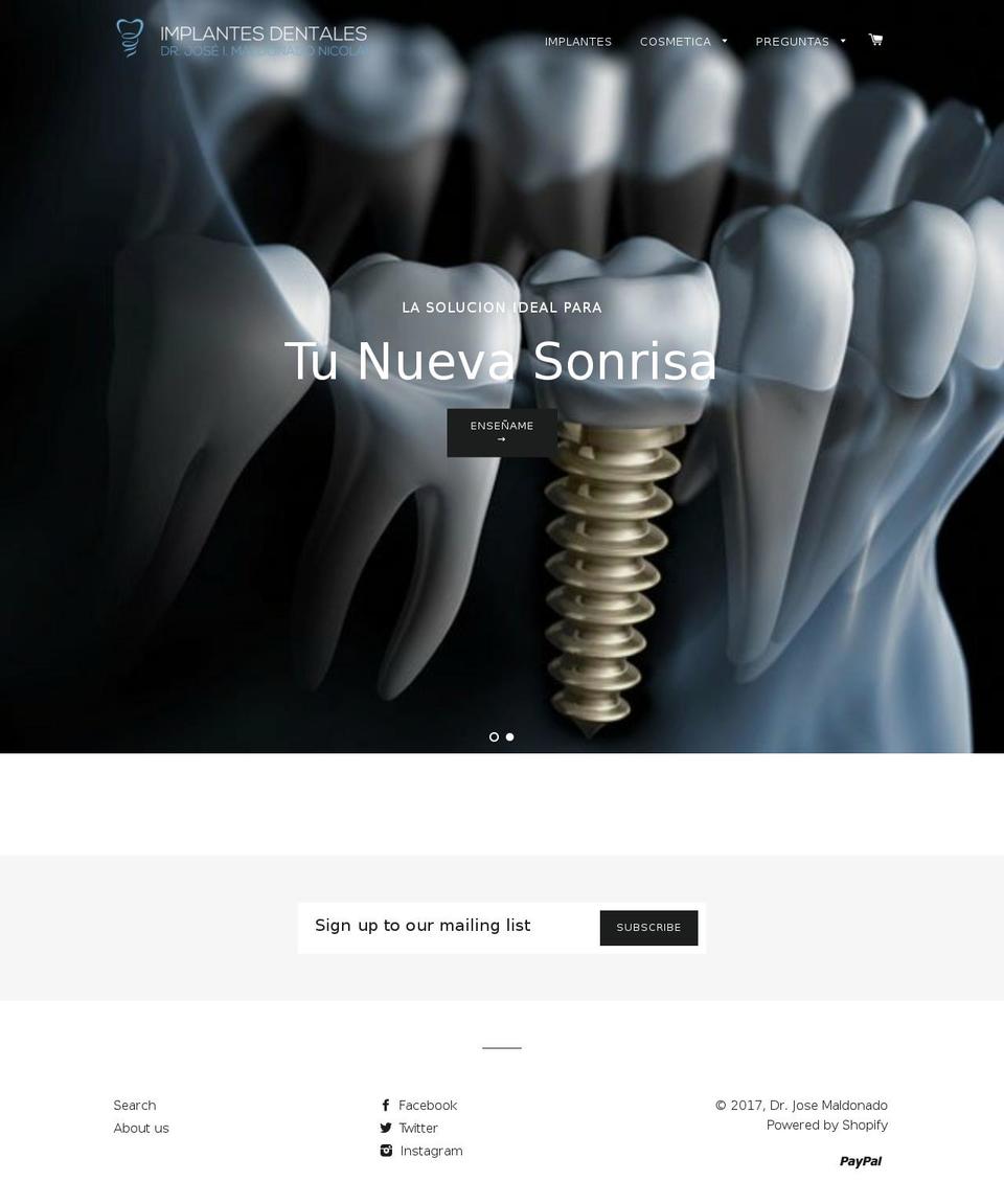 dentistrypr.com shopify website screenshot