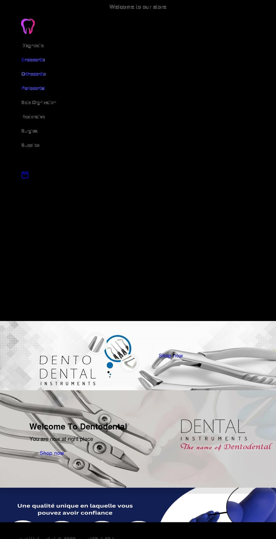 dentodental.com shopify website screenshot