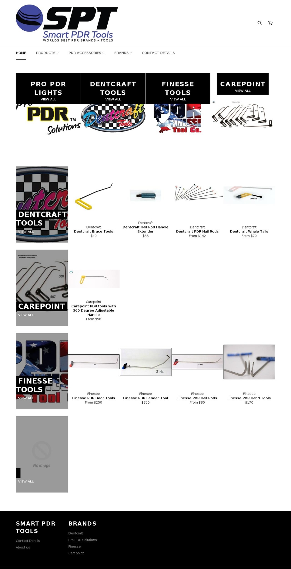 dentwizardpdrtools.net shopify website screenshot
