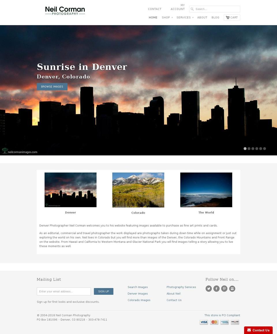 denverimag.es shopify website screenshot