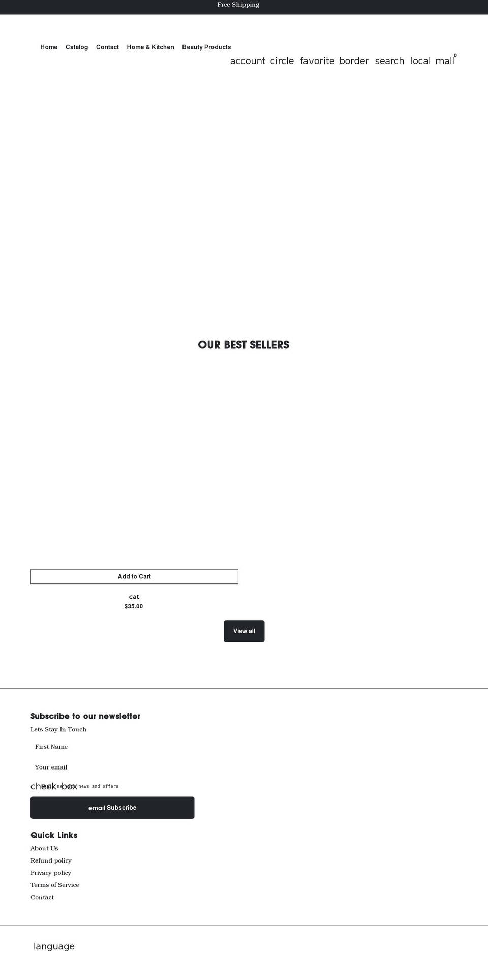 denvour.com shopify website screenshot