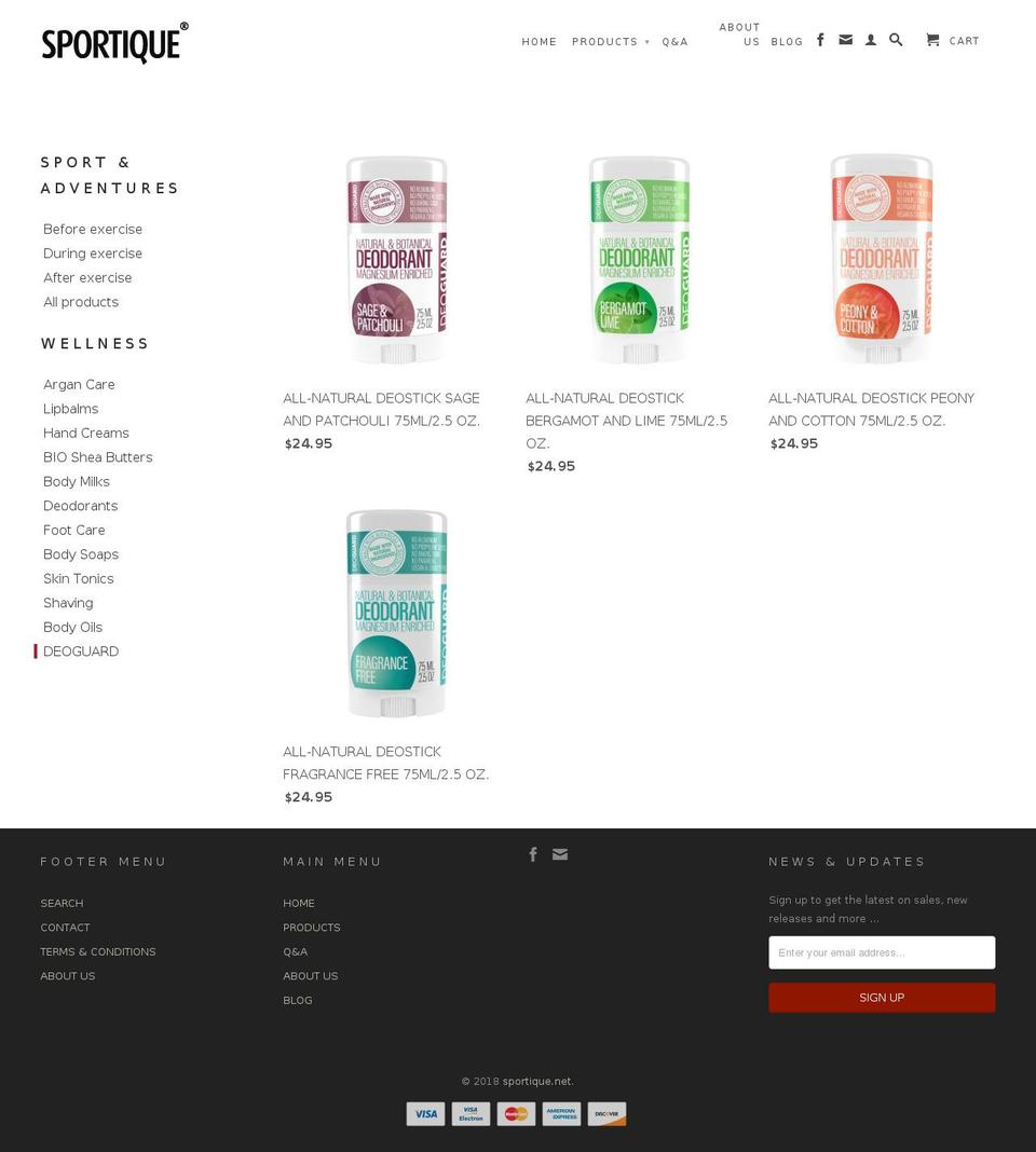 deoguard.com — Shopify storefront screenshot