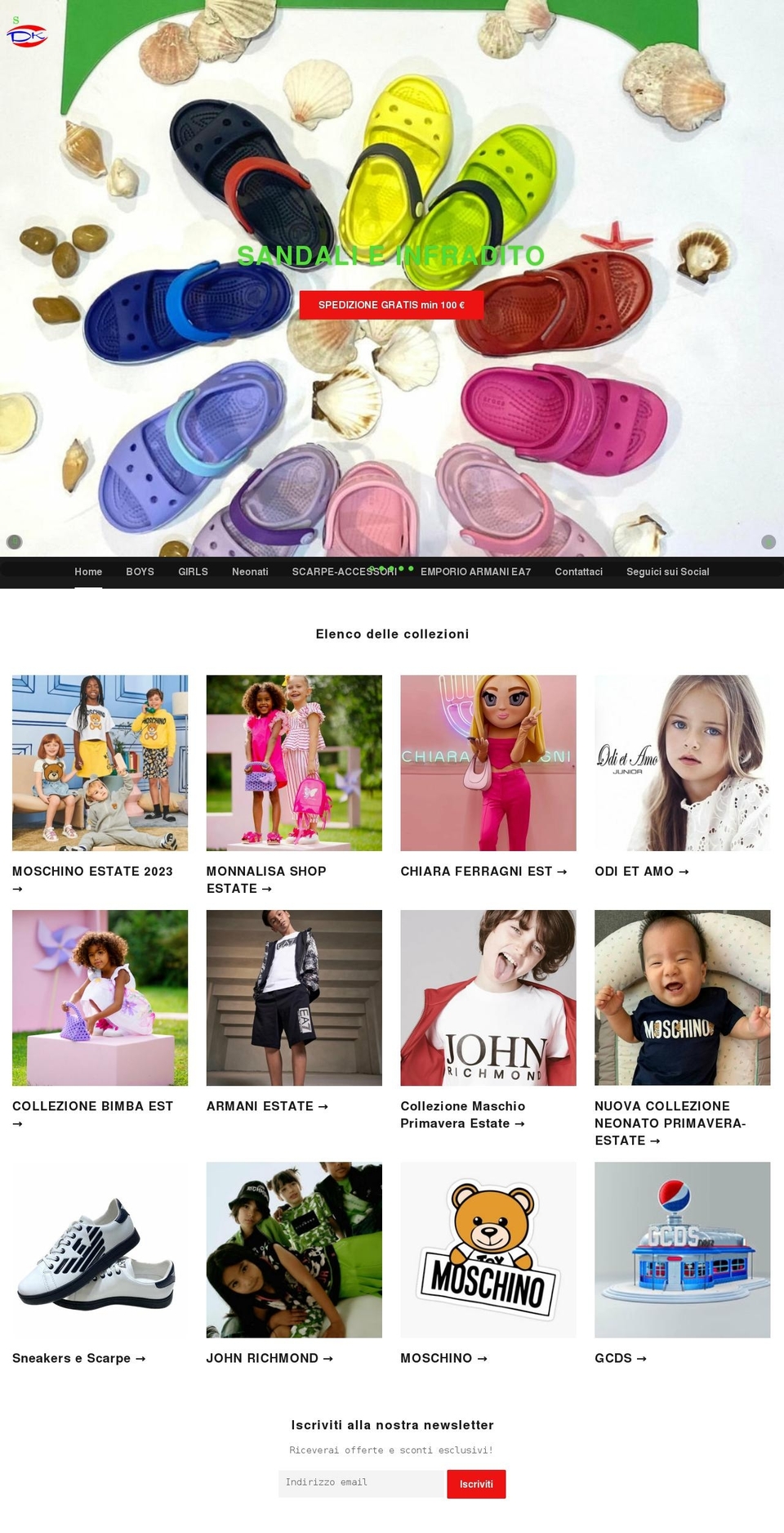 depintokids.shopping shopify website screenshot