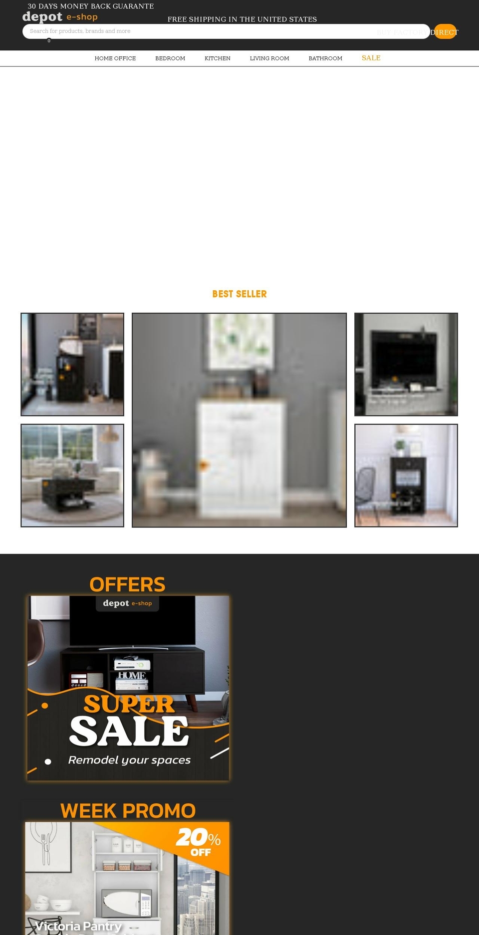 webcreativa Shopify theme site example depoteshop.com