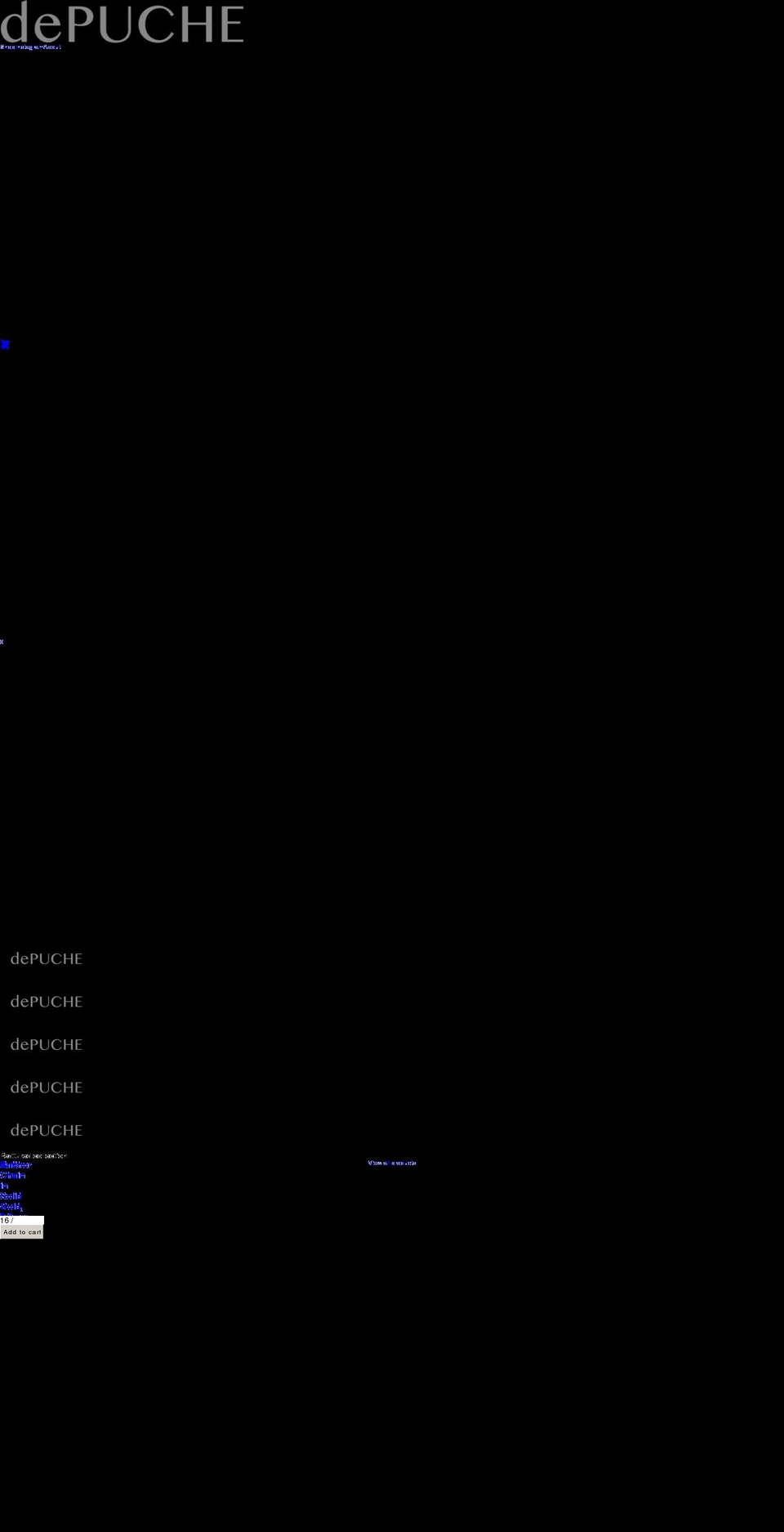 depuche.com shopify website screenshot