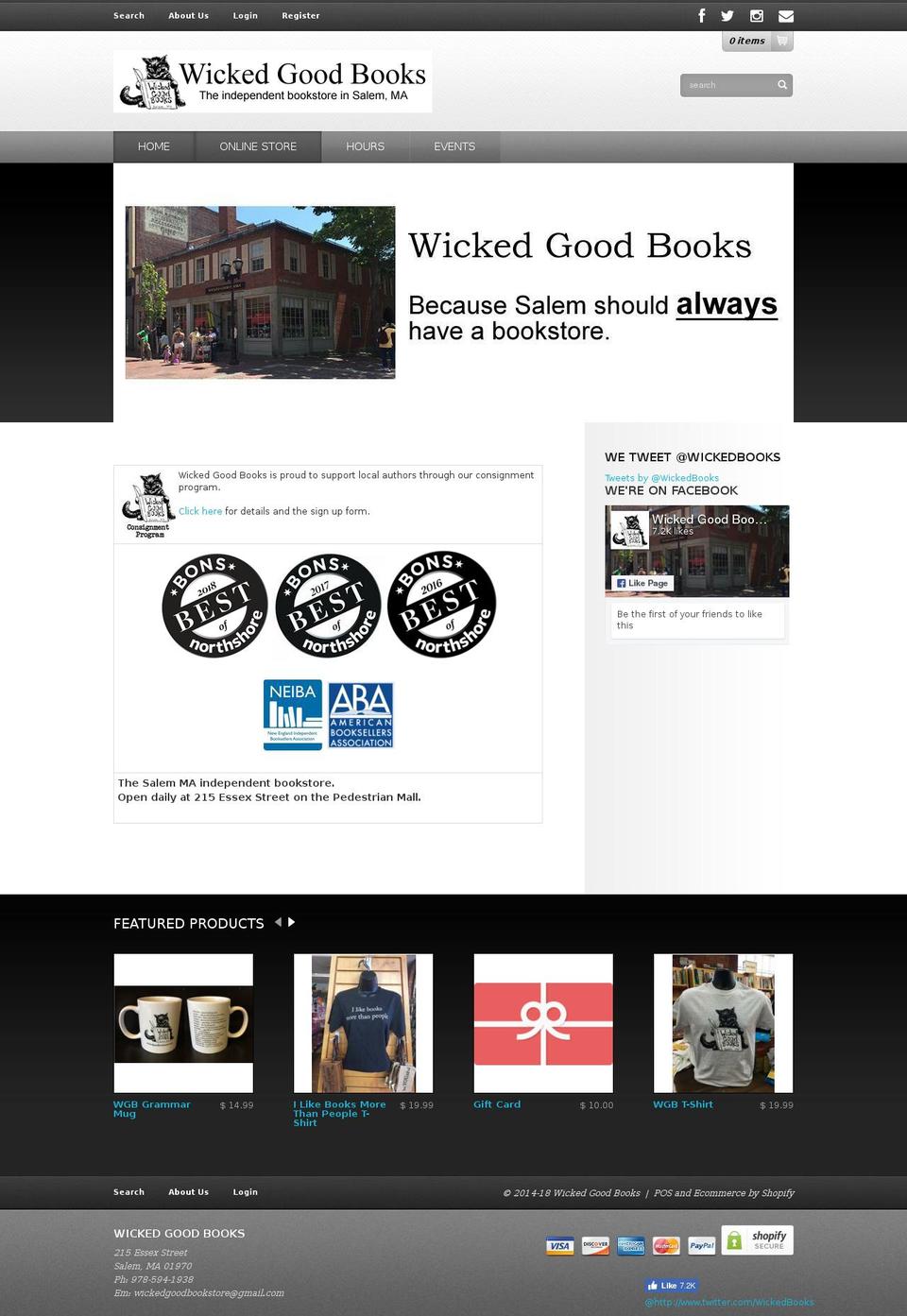 Stratus Shopify theme site example derbysquarebooks.net