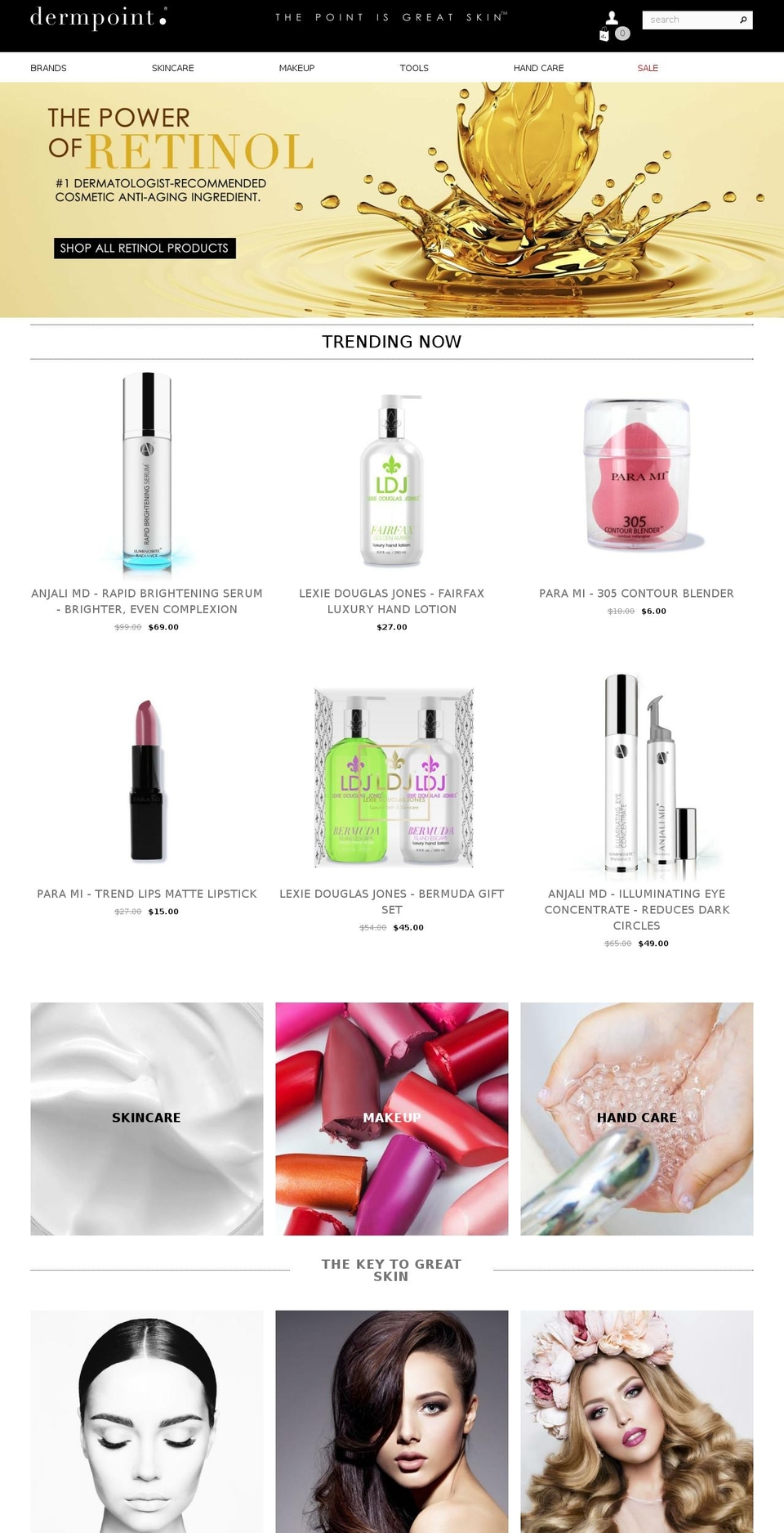 dermapoint.mobi shopify website screenshot